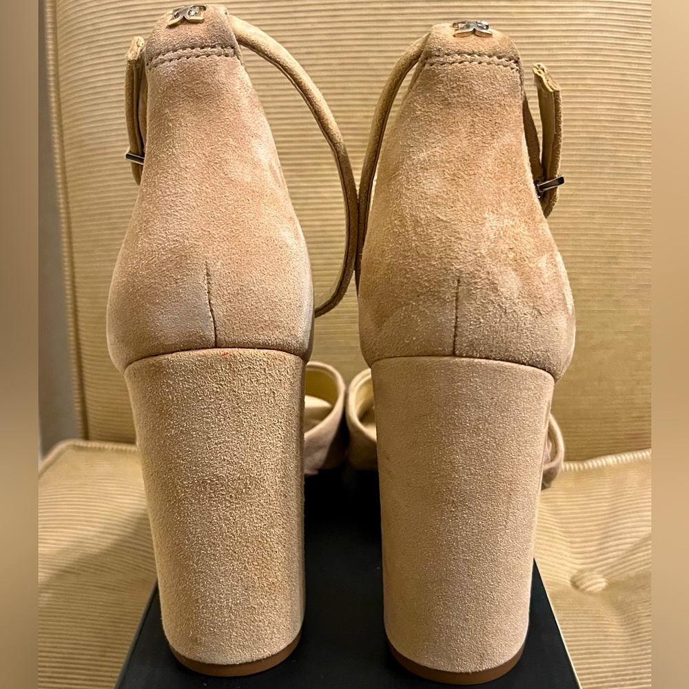 🔥NWT Sam Edelman Yancy Block Heel Ankle Strap Sandals - Size 9 - Picture 7 of 16
